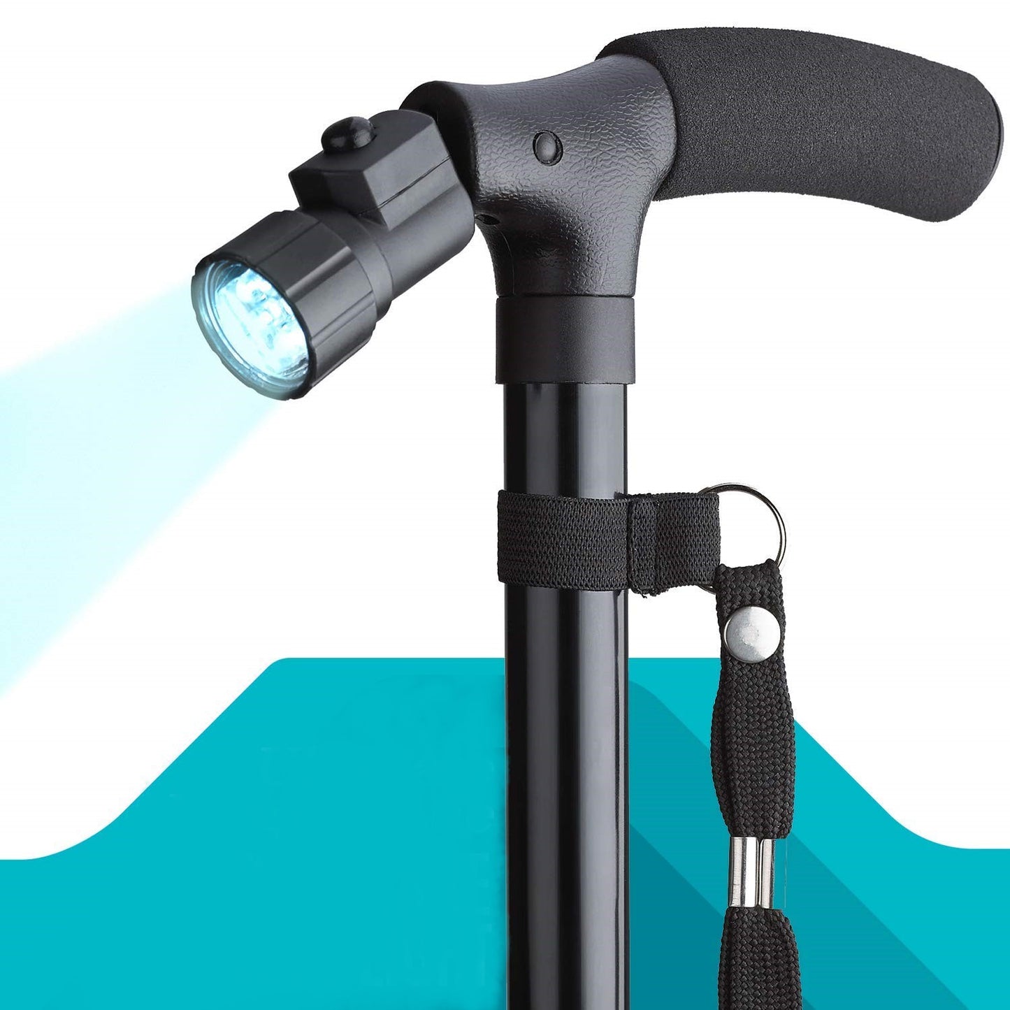 BASTON PLEGABLE CON LUZ