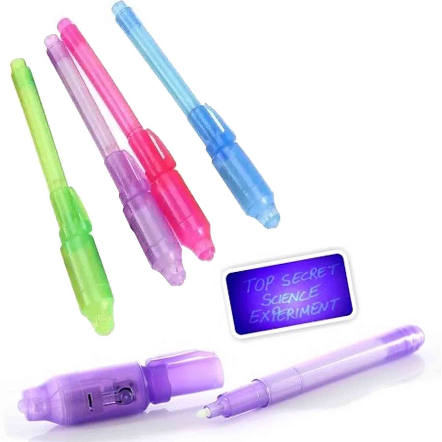 Pack 12 Boligrafo de tinta Magico Tinta Uv