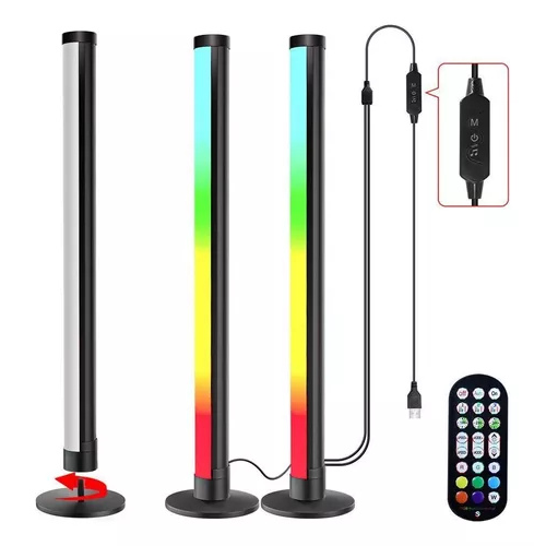 Luces Led Rgb Activadas Por Sonido
